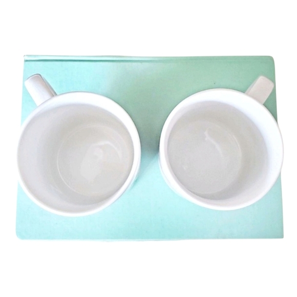 Vintage Sears Restaurant Christmas Mugs: Santa & Max Coffee Logo - Picture 9 of 10